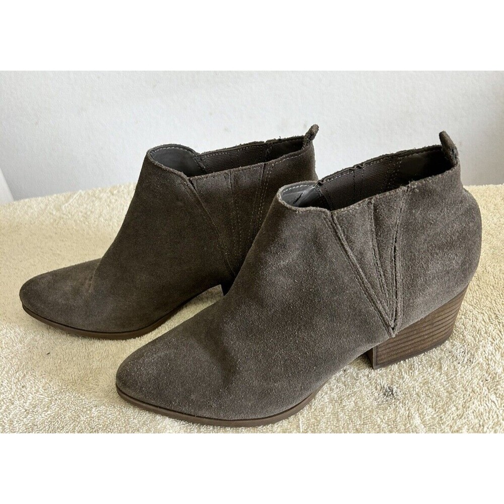 Croma Vintage Brown Suede Ankle Boots Women's Size 10M